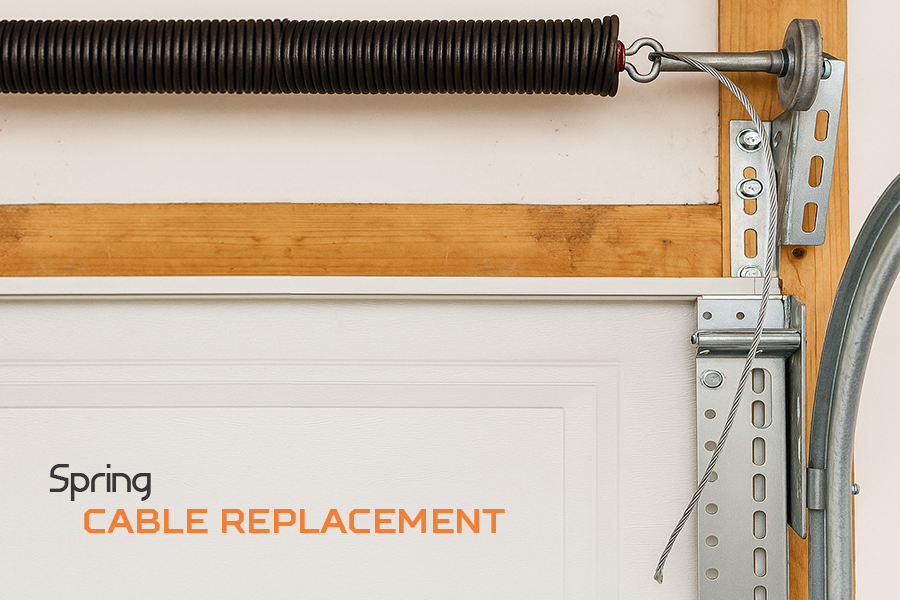 Garage door Spring Cable Replacement